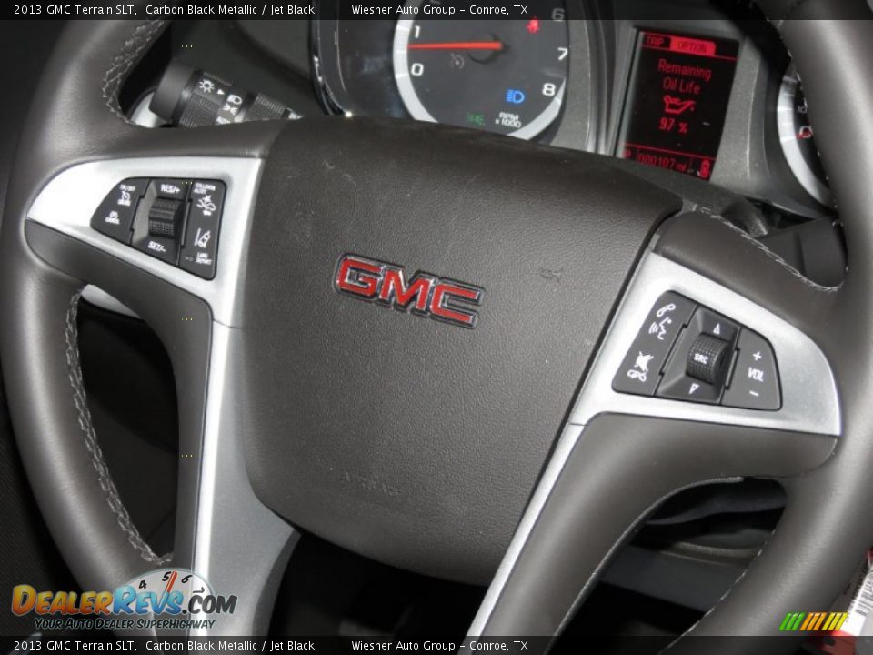 2013 GMC Terrain SLT Carbon Black Metallic / Jet Black Photo #4