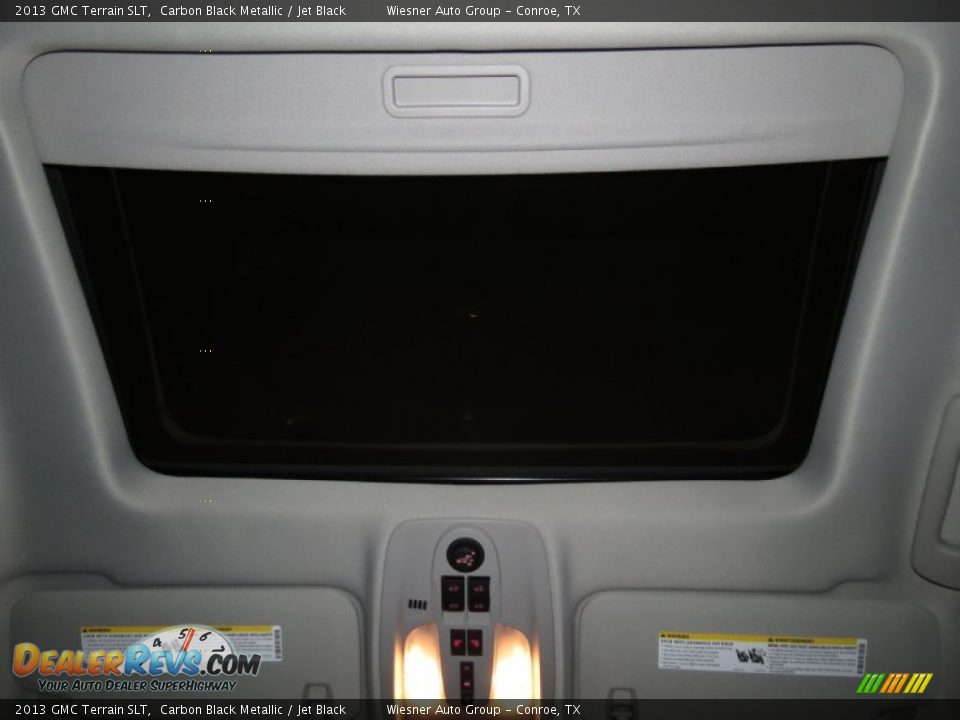 2013 GMC Terrain SLT Carbon Black Metallic / Jet Black Photo #5