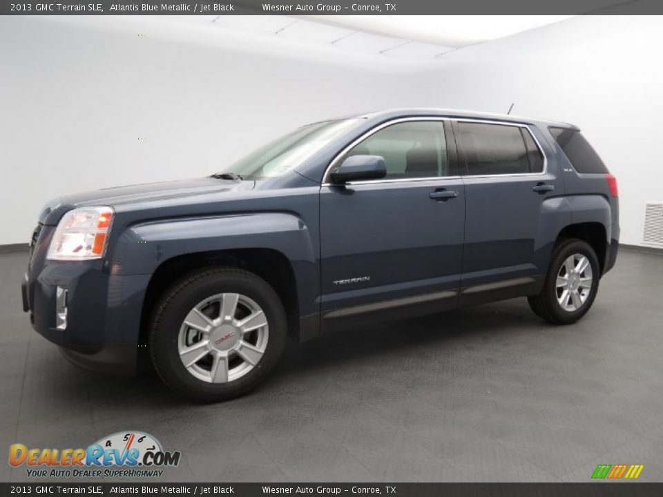 2013 GMC Terrain SLE Atlantis Blue Metallic / Jet Black Photo #1