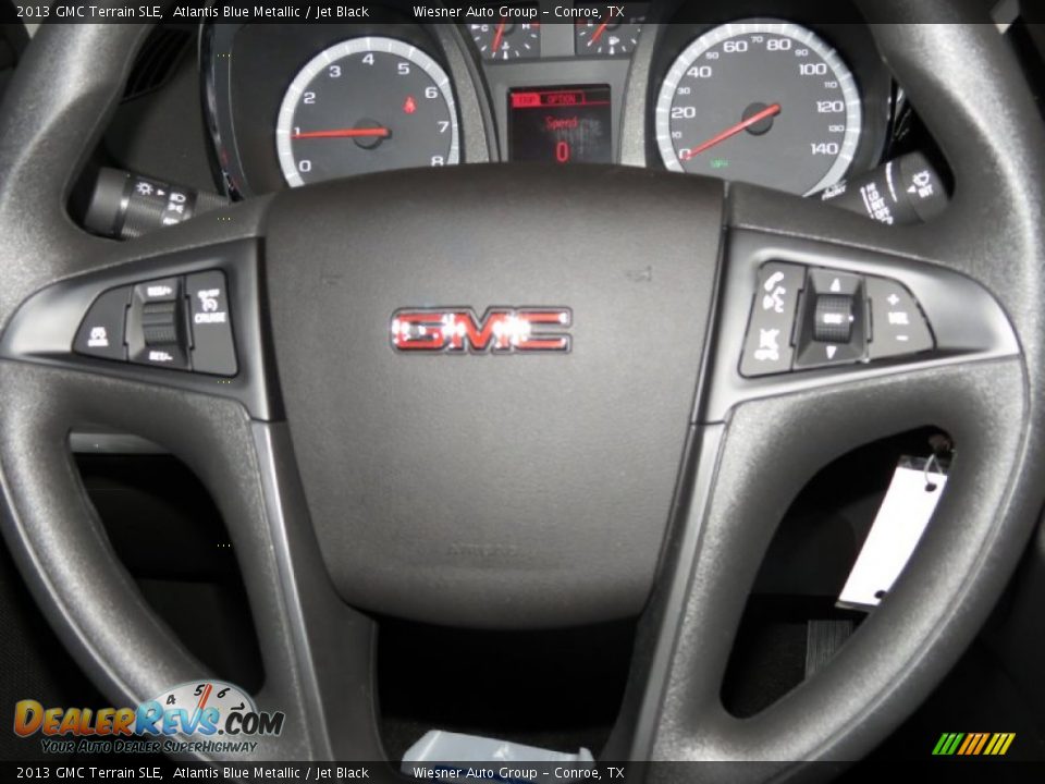 2013 GMC Terrain SLE Atlantis Blue Metallic / Jet Black Photo #4