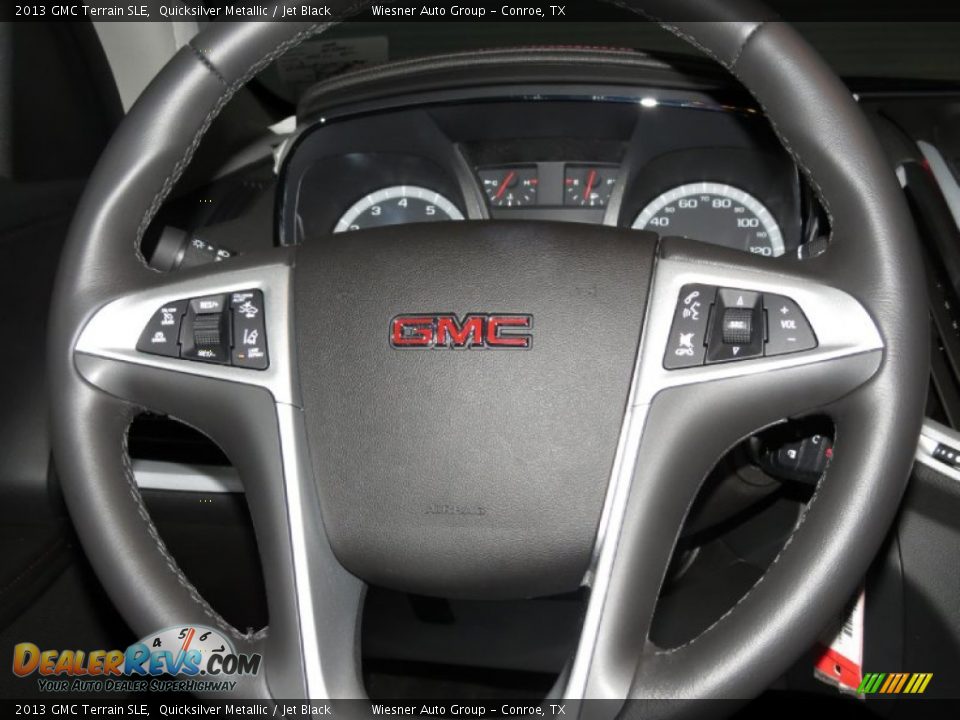 2013 GMC Terrain SLE Quicksilver Metallic / Jet Black Photo #4