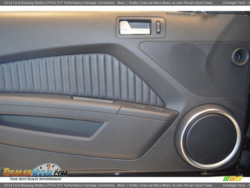 Door Panel of 2014 Ford Mustang Shelby GT500 SVT Performance Package Convertible Photo #10