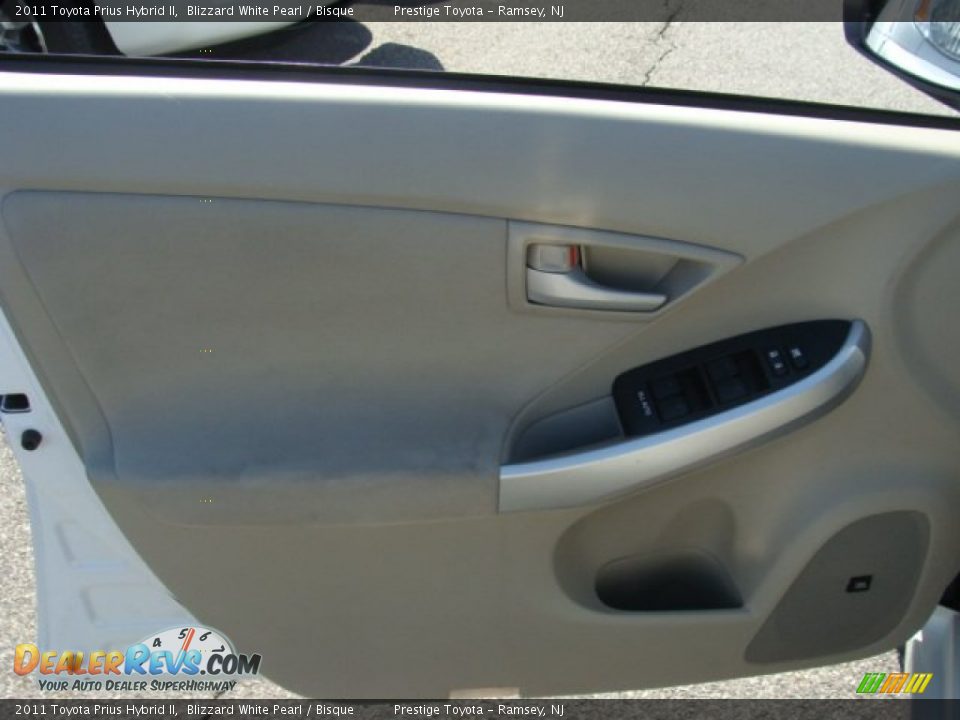 2011 Toyota Prius Hybrid II Blizzard White Pearl / Bisque Photo #6