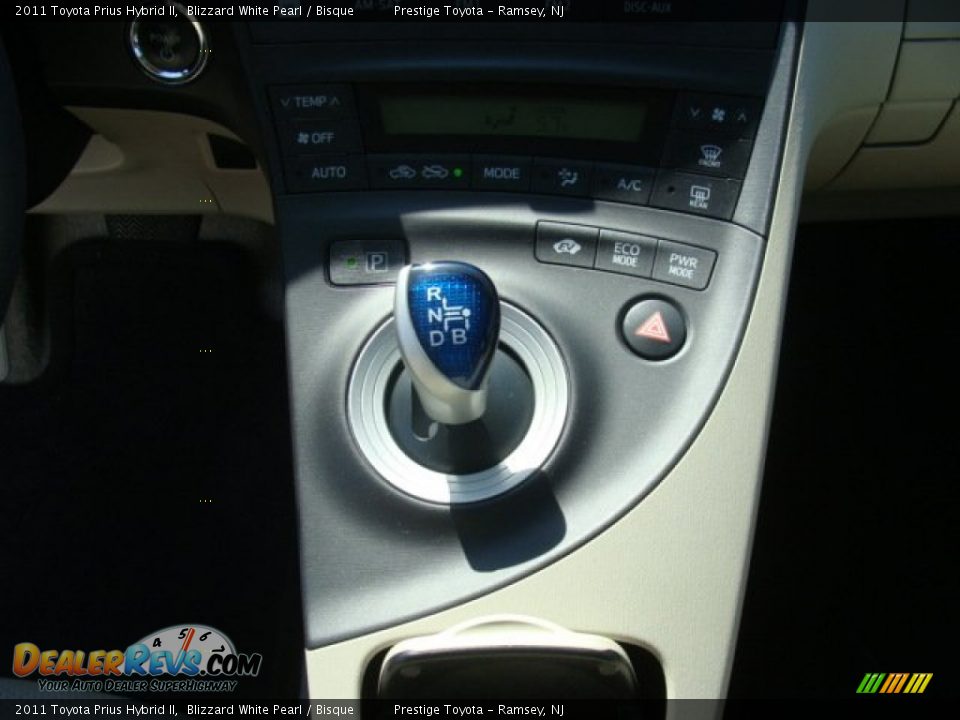 2011 Toyota Prius Hybrid II Blizzard White Pearl / Bisque Photo #12
