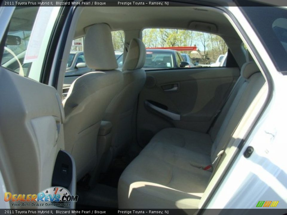 2011 Toyota Prius Hybrid II Blizzard White Pearl / Bisque Photo #13