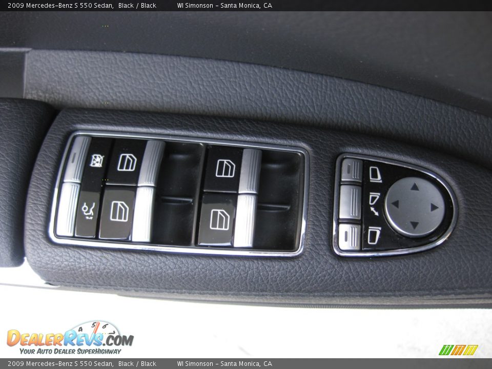 2009 Mercedes-Benz S 550 Sedan Black / Black Photo #8