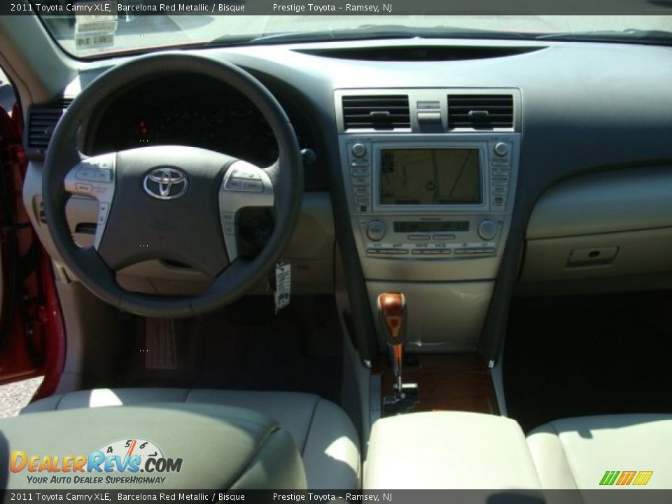 2011 Toyota Camry XLE Barcelona Red Metallic / Bisque Photo #9