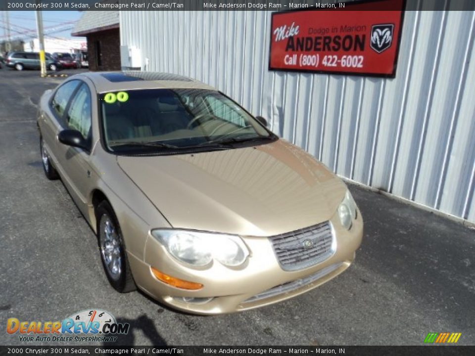 2000 Chrysler 300 M Sedan Champagne Pearl / Camel/Tan Photo #1