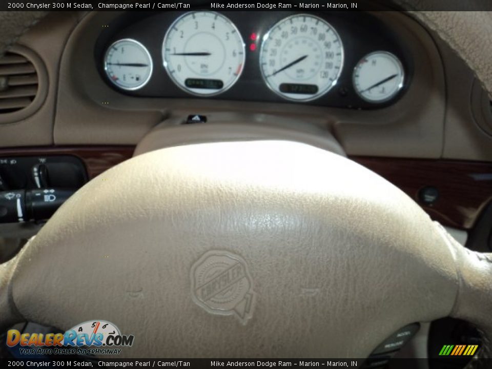 2000 Chrysler 300 M Sedan Champagne Pearl / Camel/Tan Photo #7