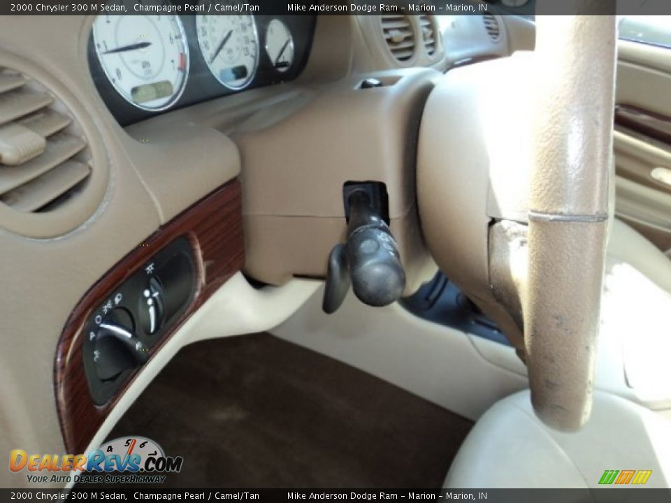 2000 Chrysler 300 M Sedan Champagne Pearl / Camel/Tan Photo #12