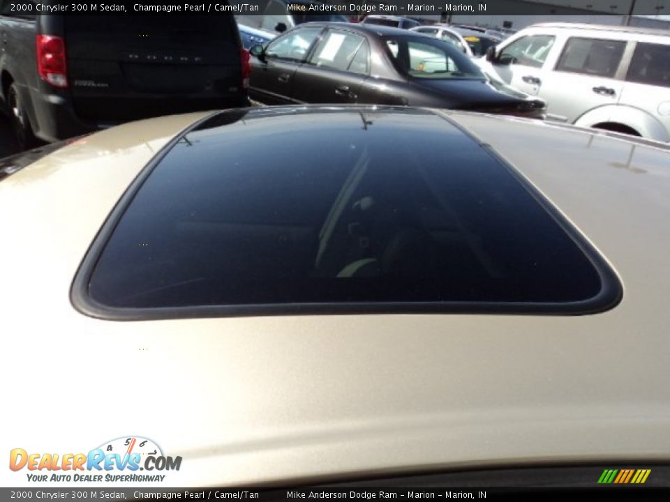 2000 Chrysler 300 M Sedan Champagne Pearl / Camel/Tan Photo #15