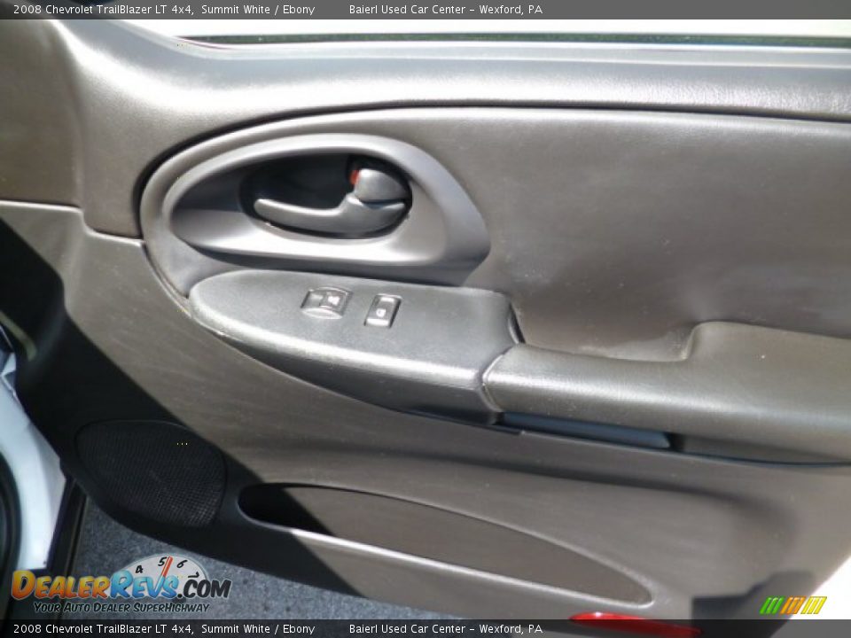 2008 Chevrolet TrailBlazer LT 4x4 Summit White / Ebony Photo #11