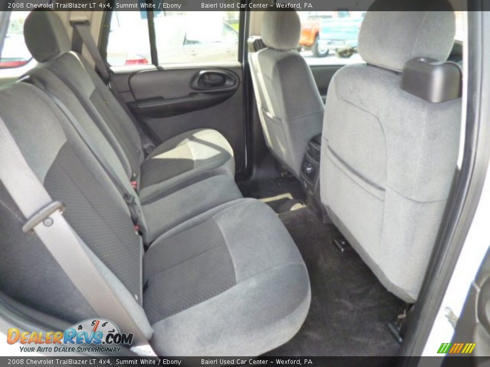 Rear Seat of 2008 Chevrolet TrailBlazer LT 4x4 Photo #12