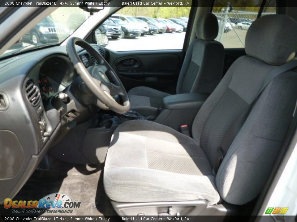 2008 Chevrolet TrailBlazer LT 4x4 Summit White / Ebony Photo #16