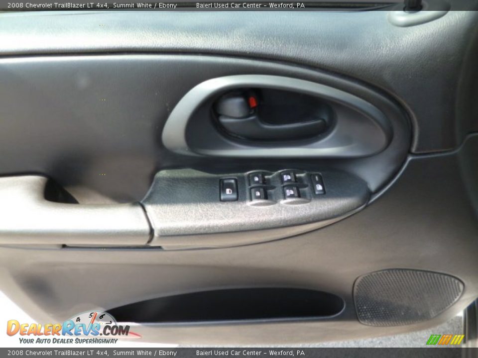 2008 Chevrolet TrailBlazer LT 4x4 Summit White / Ebony Photo #18