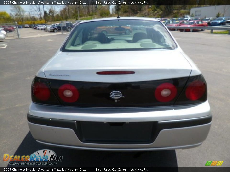 2005 Chevrolet Impala Silverstone Metallic / Medium Gray Photo #6