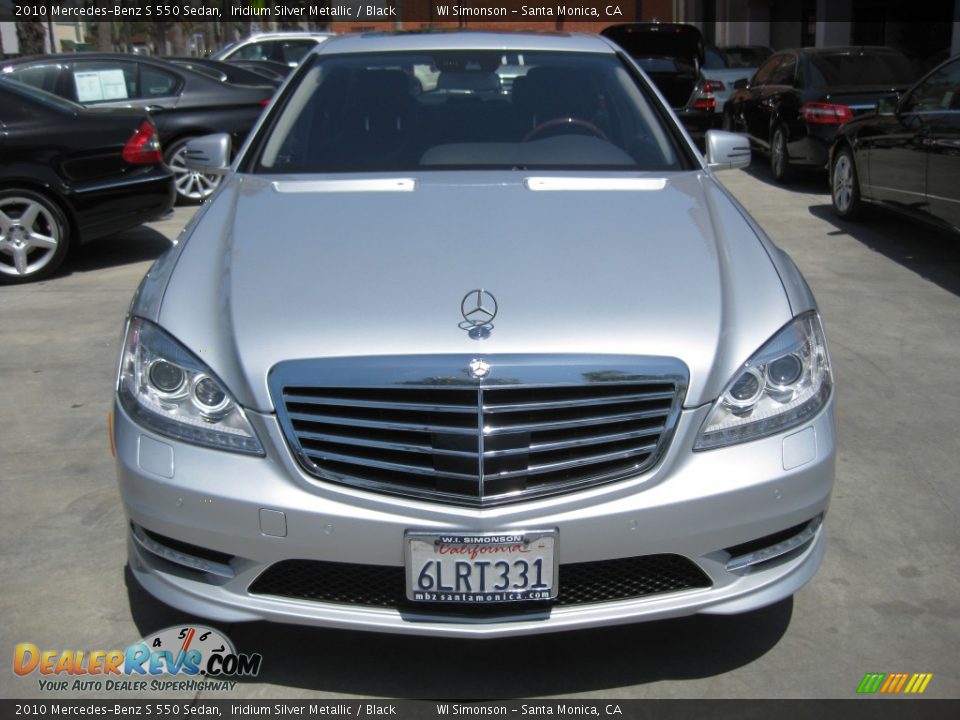 2010 Mercedes-Benz S 550 Sedan Iridium Silver Metallic / Black Photo #6