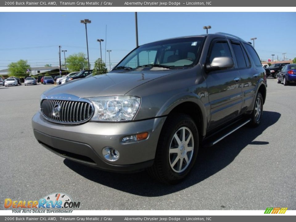 2006 Buick Rainier CXL AWD Titanium Gray Metallic / Gray Photo #1