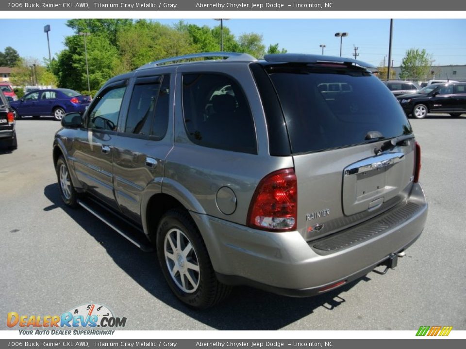 2006 Buick Rainier CXL AWD Titanium Gray Metallic / Gray Photo #4