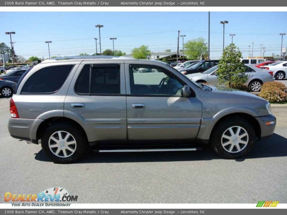 2006 Buick Rainier CXL AWD Titanium Gray Metallic / Gray Photo #6