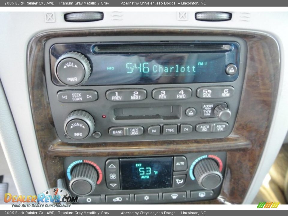 Audio System of 2006 Buick Rainier CXL AWD Photo #11