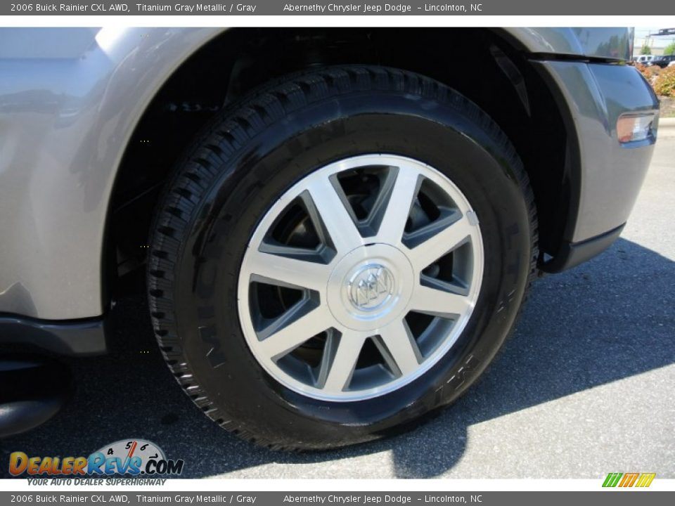 2006 Buick Rainier CXL AWD Titanium Gray Metallic / Gray Photo #20