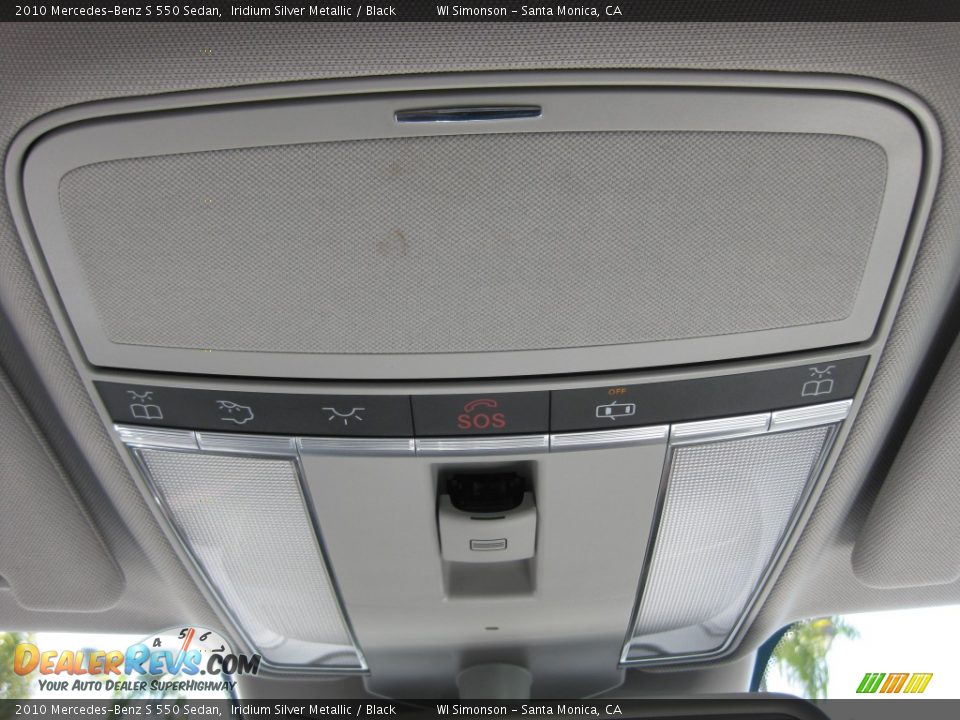 2010 Mercedes-Benz S 550 Sedan Iridium Silver Metallic / Black Photo #18