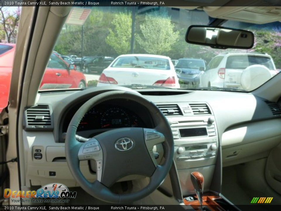 2010 Toyota Camry XLE Sandy Beach Metallic / Bisque Photo #6