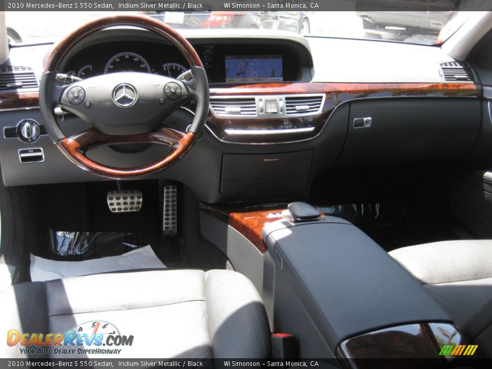 2010 Mercedes-Benz S 550 Sedan Iridium Silver Metallic / Black Photo #21