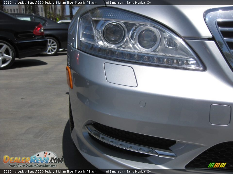 2010 Mercedes-Benz S 550 Sedan Iridium Silver Metallic / Black Photo #23