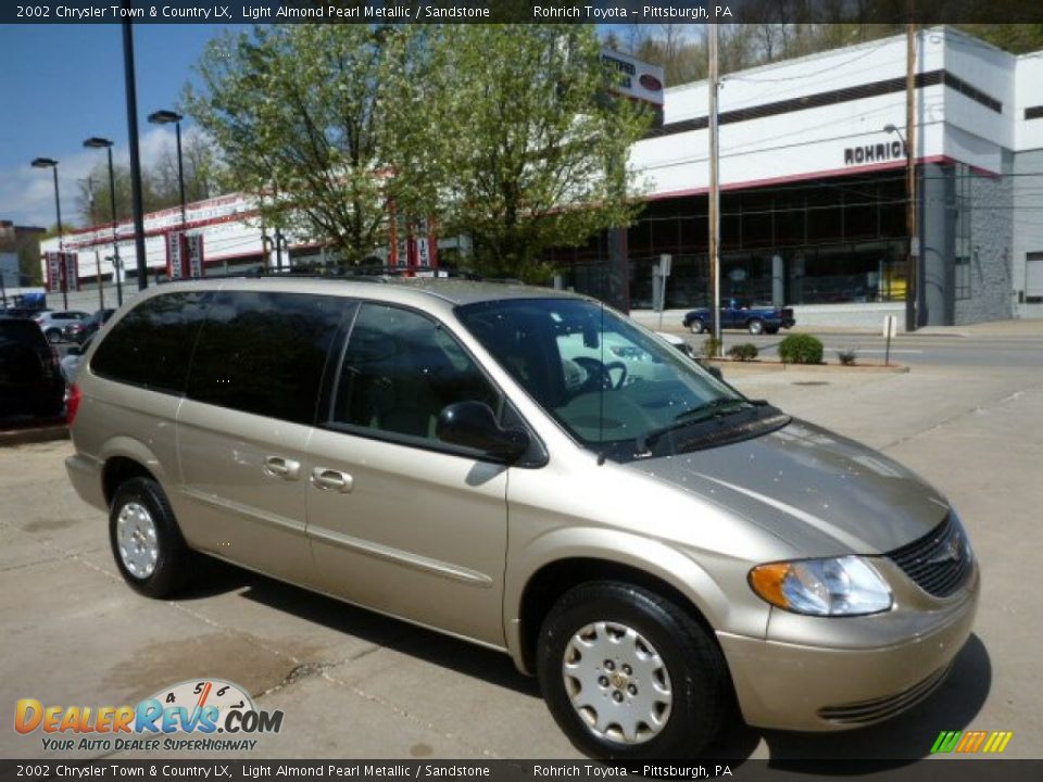 2002 Chrysler Town & Country LX Light Almond Pearl Metallic / Sandstone Photo #1