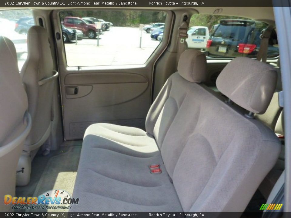 2002 Chrysler Town & Country LX Light Almond Pearl Metallic / Sandstone Photo #5