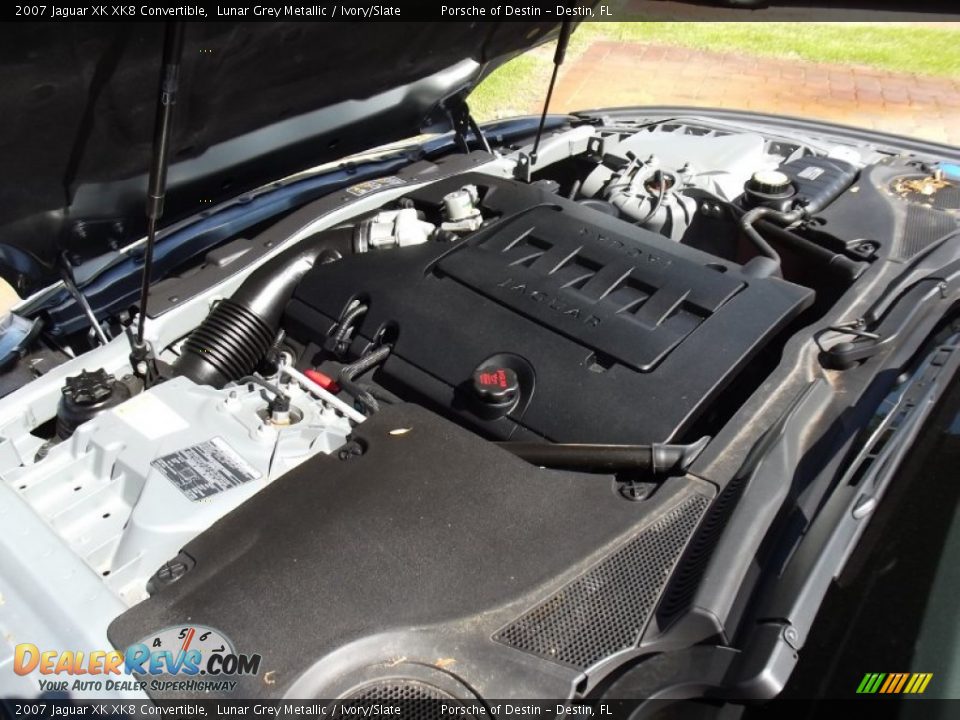 2007 Jaguar XK XK8 Convertible 4.2 Liter DOHC 32-Valve VVT V8 Engine Photo #17