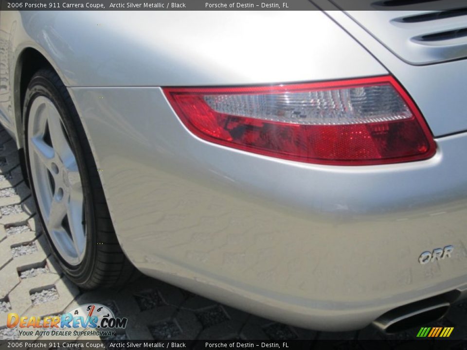 2006 Porsche 911 Carrera Coupe Arctic Silver Metallic / Black Photo #9