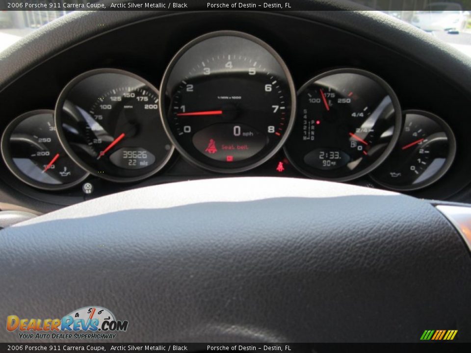 2006 Porsche 911 Carrera Coupe Gauges Photo #16