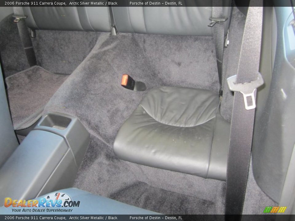 2006 Porsche 911 Carrera Coupe Arctic Silver Metallic / Black Photo #24