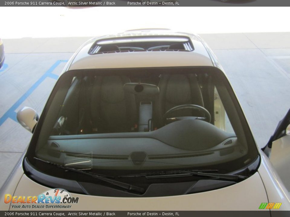 2006 Porsche 911 Carrera Coupe Arctic Silver Metallic / Black Photo #25