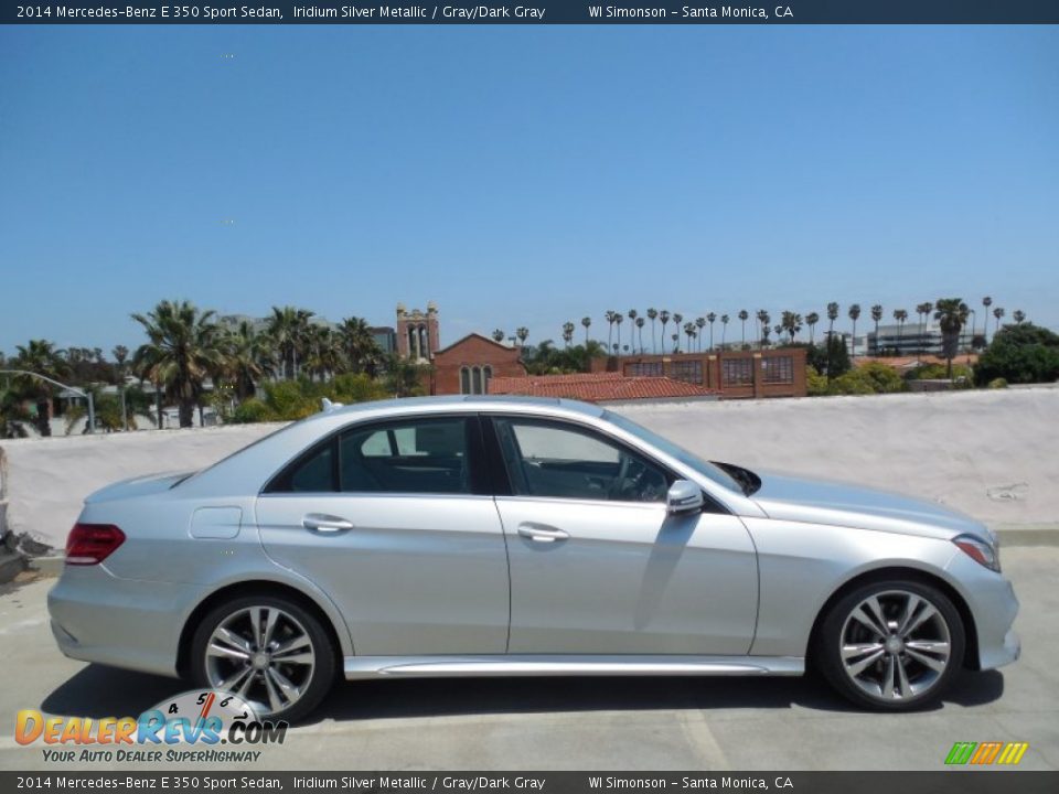 Iridium Silver Metallic 2014 Mercedes-Benz E 350 Sport Sedan Photo #3