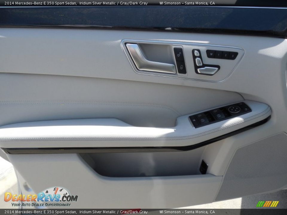 2014 Mercedes-Benz E 350 Sport Sedan Iridium Silver Metallic / Gray/Dark Gray Photo #6