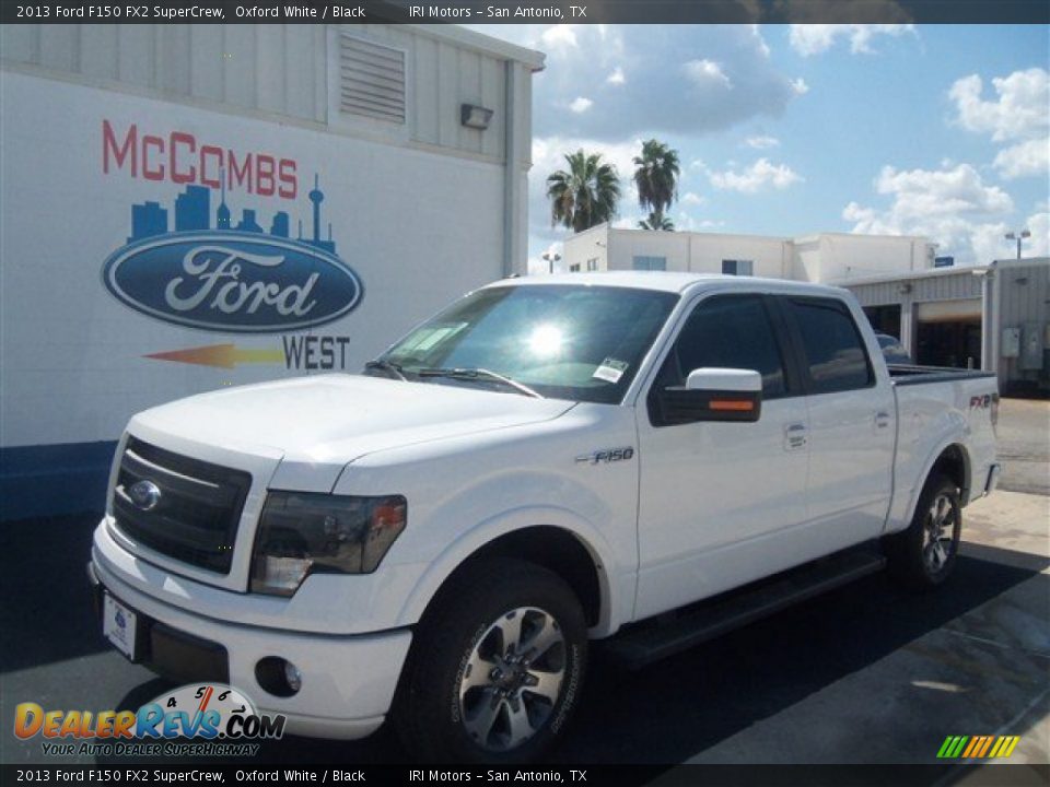 2013 Ford F150 FX2 SuperCrew Oxford White / Black Photo #1