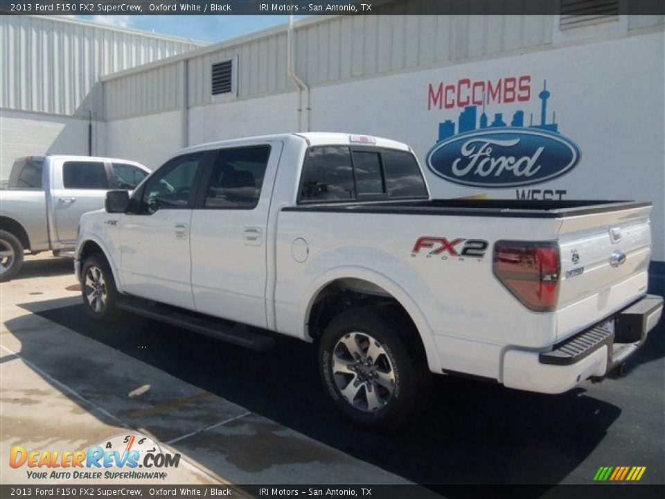 2013 Ford F150 FX2 SuperCrew Oxford White / Black Photo #3
