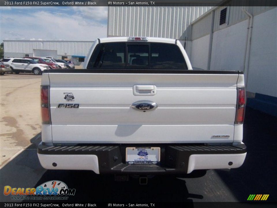 2013 Ford F150 FX2 SuperCrew Oxford White / Black Photo #4