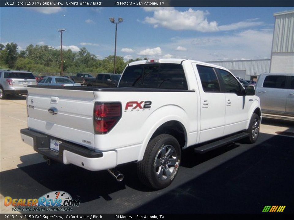 2013 Ford F150 FX2 SuperCrew Oxford White / Black Photo #6