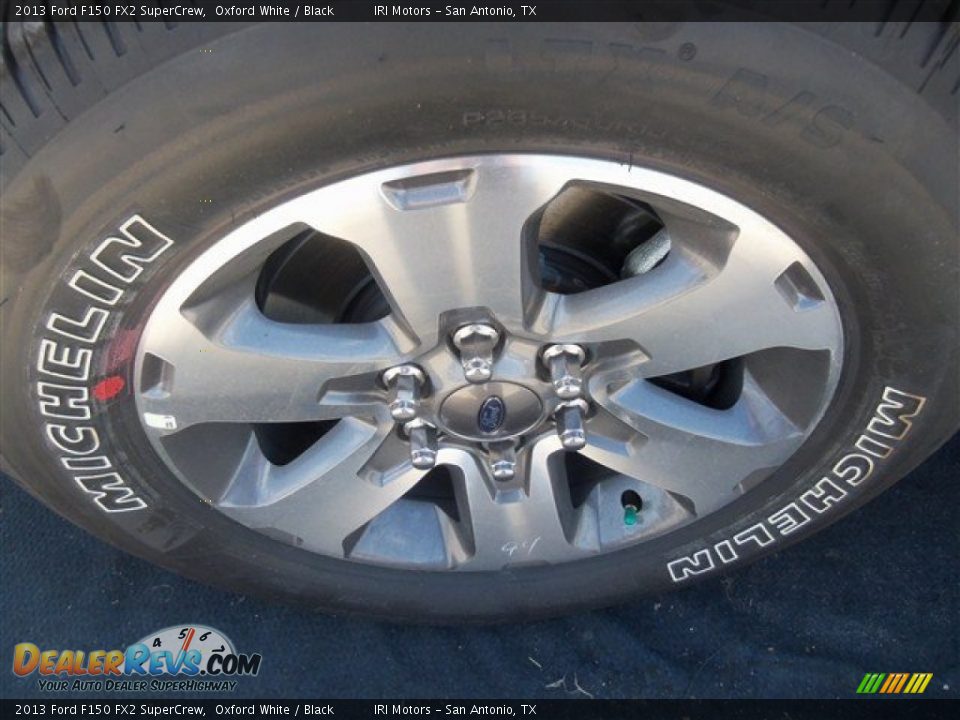 2013 Ford F150 FX2 SuperCrew Oxford White / Black Photo #10
