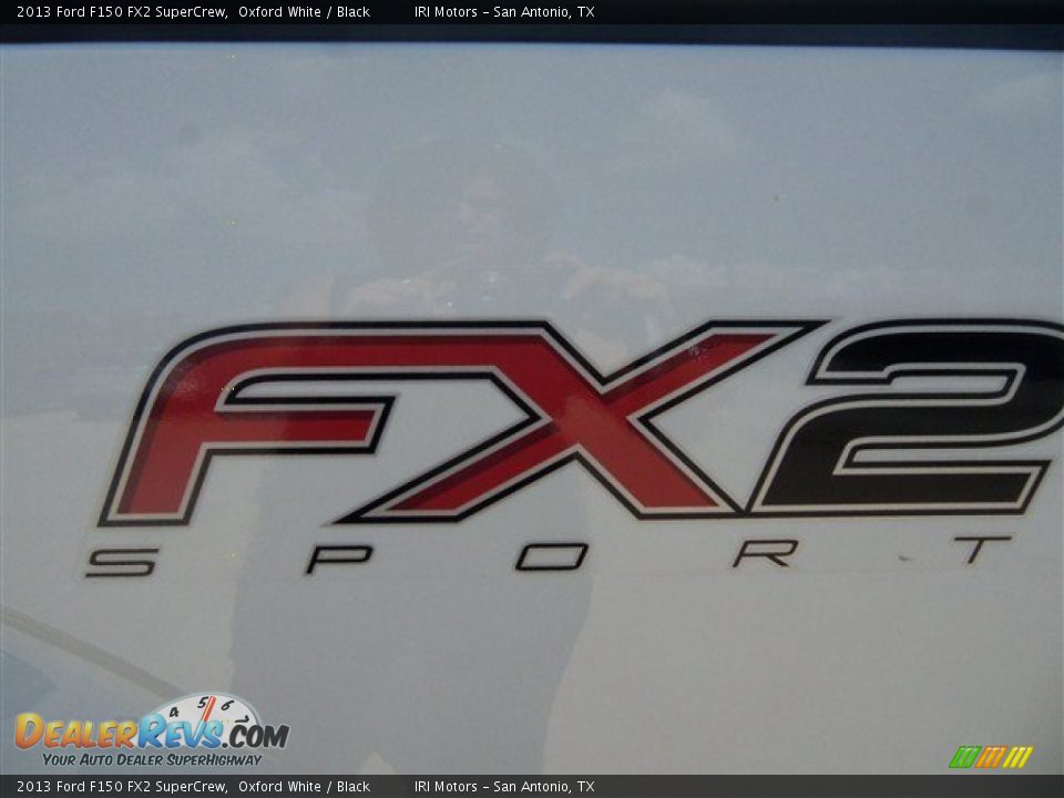 2013 Ford F150 FX2 SuperCrew Oxford White / Black Photo #11