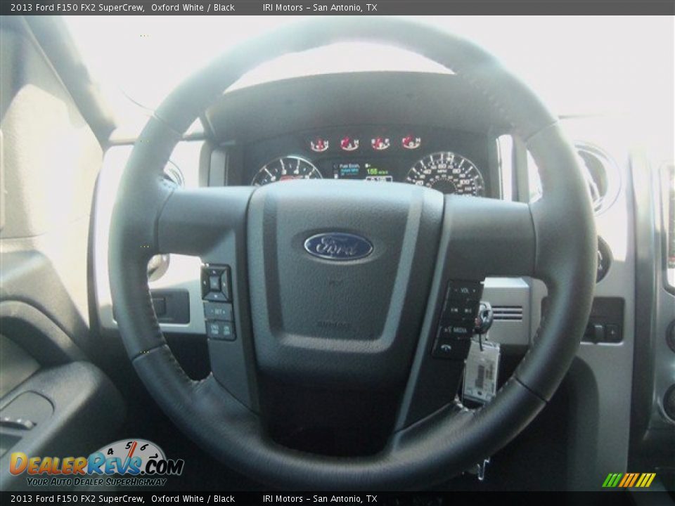 2013 Ford F150 FX2 SuperCrew Oxford White / Black Photo #18
