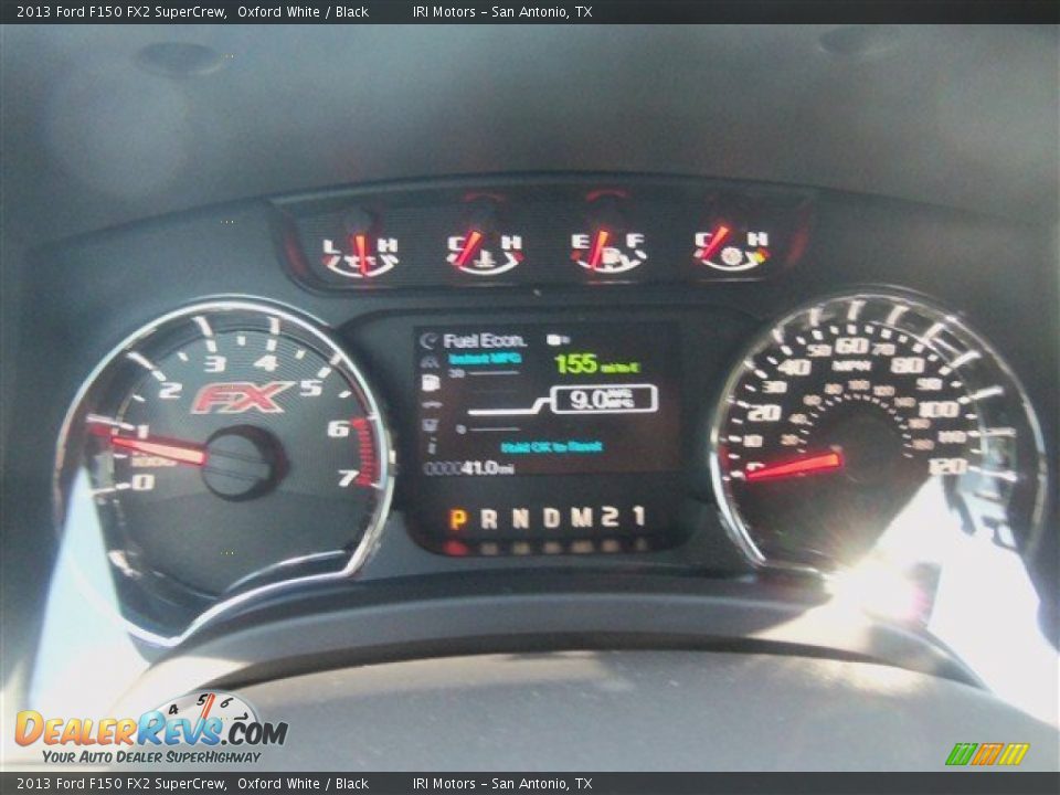 2013 Ford F150 FX2 SuperCrew Oxford White / Black Photo #22