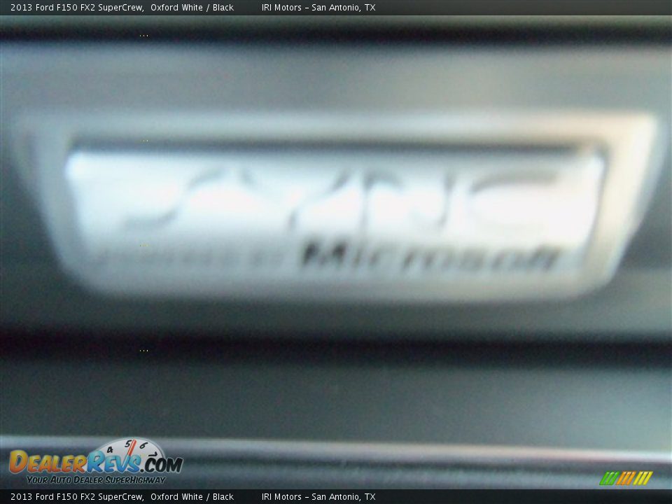 2013 Ford F150 FX2 SuperCrew Oxford White / Black Photo #23
