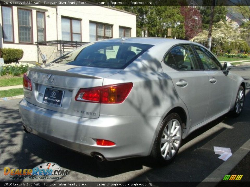 2010 Lexus IS 250 AWD Tungsten Silver Pearl / Black Photo #4