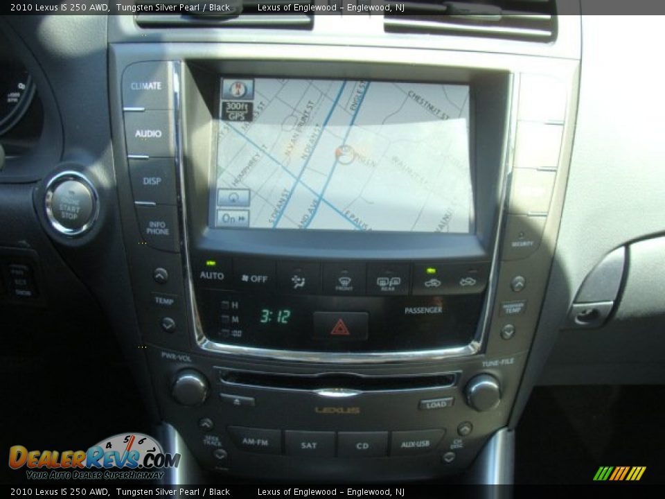 2010 Lexus IS 250 AWD Tungsten Silver Pearl / Black Photo #11